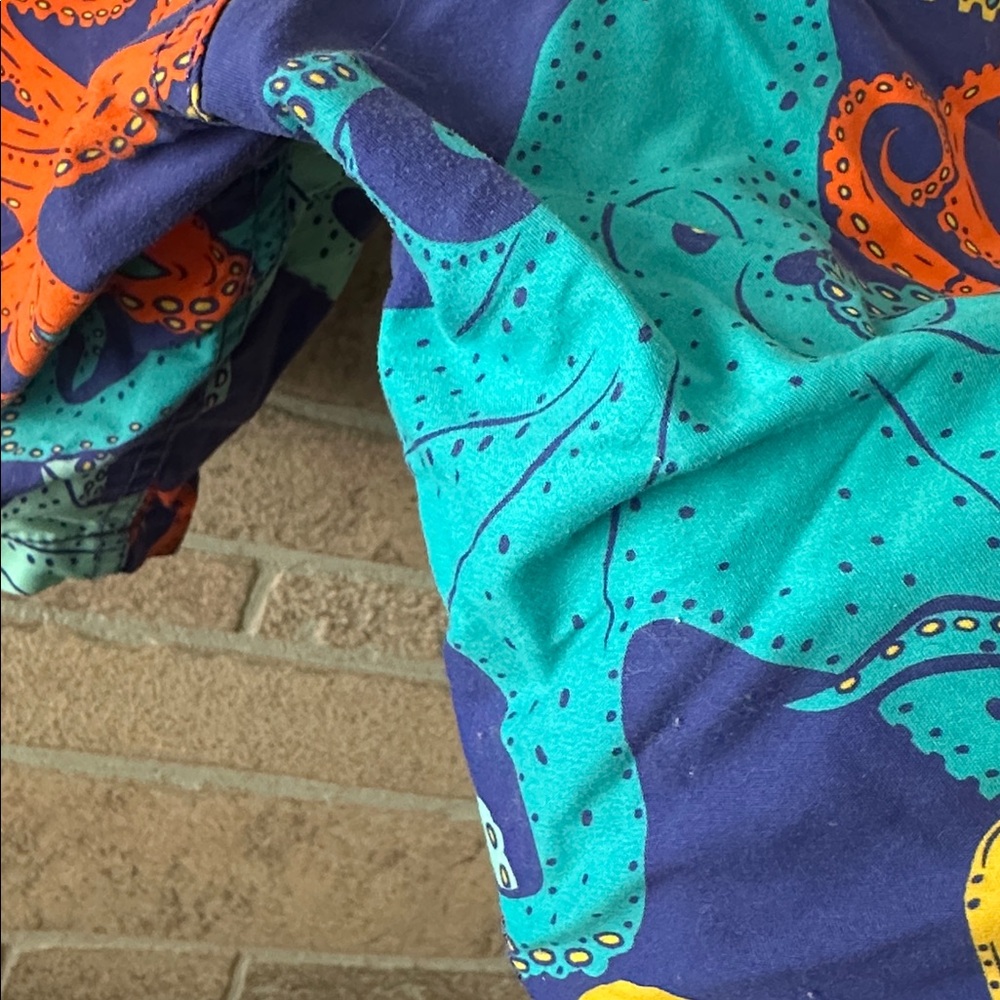 Vilebrequin Men's Moorea Octopus-Print Swim Trunks vibrant marine XXXL - Picture 5 of 9